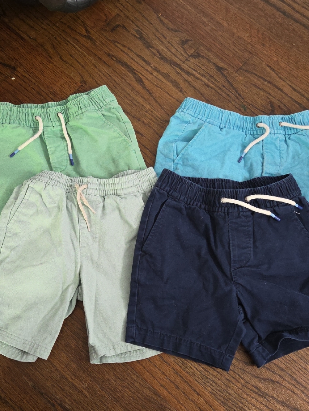 Pastel Khaki Shorts